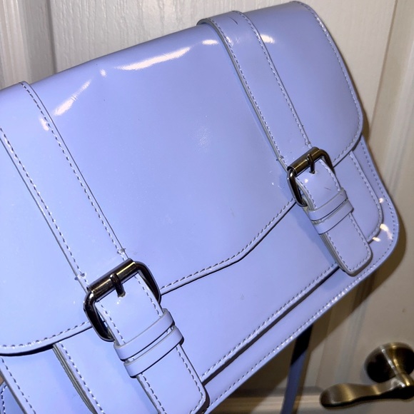 Heys Luggage Sky Blue Satchel Purse - Picture 1 of 5